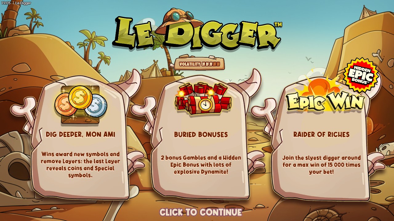 Le Digger game cover