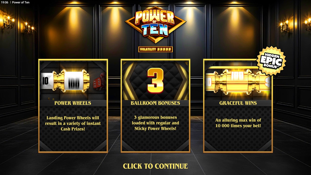 Power of Ten game cover